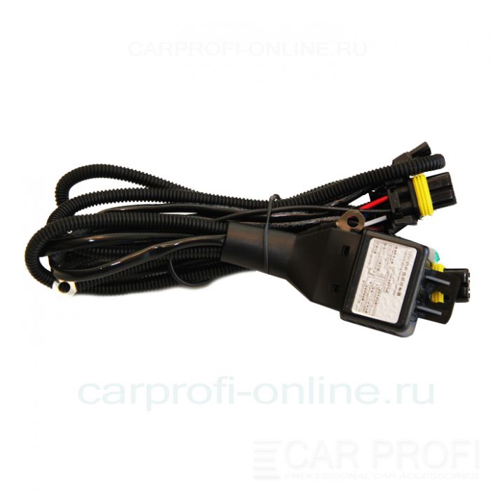 Би-ксеноновая проводка CarProfi H4 Hi/Low, для подключения би-ксеноновых линз и ламп,12/24V