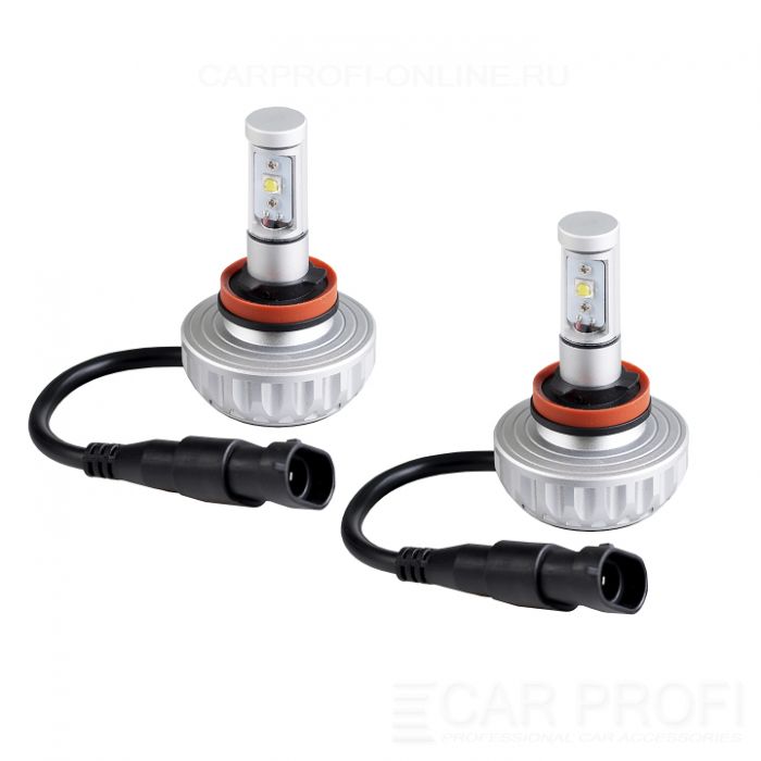 Светодиодные лампы CarProfi 3S H11 Radiator series (multicolor)