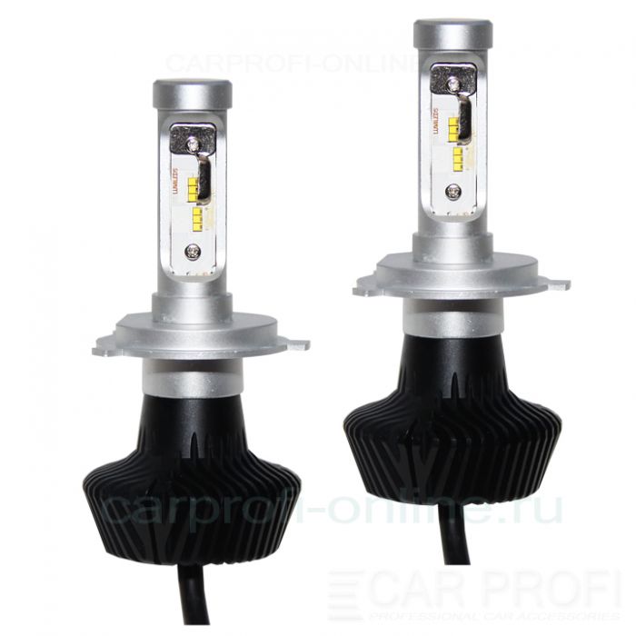 Светодиодные лампы CarProfi G7 H4 Hi/Low Luxeon ZES 4000Lm (комплект, 2шт)