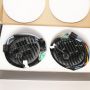 Светодиодные фары CarProfi СP-LED-7"-40W-RV2 Black, CREE, DRL/Поворотник (к-т 2 шт)