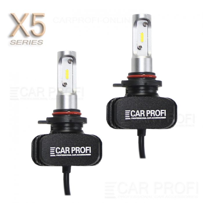 Светодиодные лампы CarProfi CP-X5 HIR2 (9012) CSP new 6000Lm (комплект, 2шт)