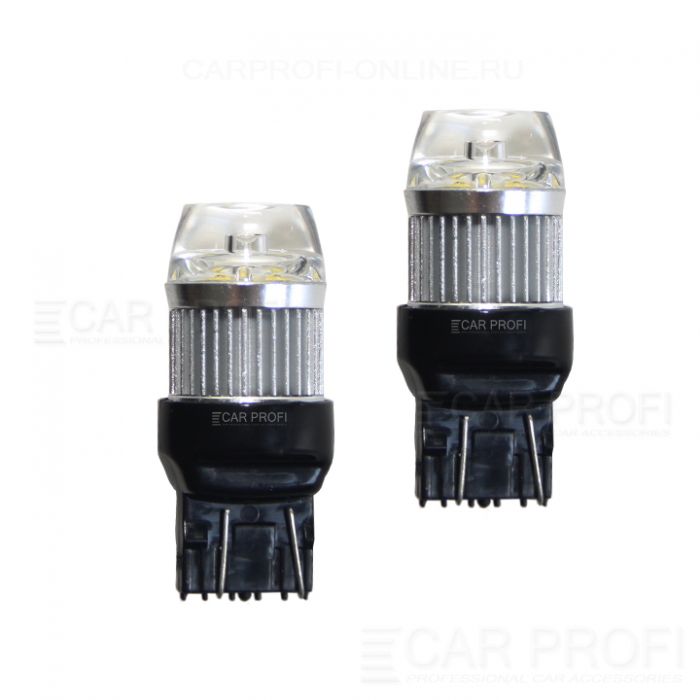 Светодиодная лампа CarProfi CP W21/5W-PRL 30W (T20 / W21W) CREE, 7443 - 2 контактf (5100K) 1 шт.