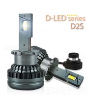 Светодиодный головной свет CarProfi D-LED Series D2S, +100% HIGH POWER 7040 CSP, 50W, 5500K, 12000Lm (к-т 2 шт.)