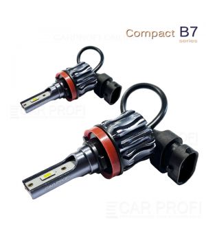 Светодиодные лампы CarProfi CP-B7 H11 Compact Series 5100K CSP, 13W, 3000Lm (к-т, 2 шт)