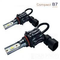 Светодиодные лампы CarProfi CP-B7 HB3 Compact Series 5100K CSP, 13W, 3000Lm (к-т, 2 шт)