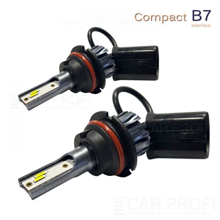 Светодиодные лампы CarProfi CP-B7 HB5 (9007) Hi/Low Compact Series 5100K CSP, 13W, 3000Lm (к-т, 2 шт) | отзывы